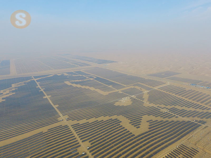 內(nèi)蒙古達拉特旗光伏發(fā)電應(yīng)用領(lǐng)跑者基地4號110MW