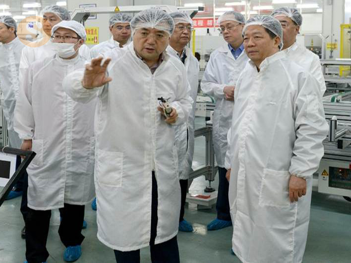 2016年6月4日遼寧省委書記、省人大常委會主任（時任遼寧省省長）陳求發(fā)同志蒞臨公司視察